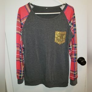 Womens long sleeve top